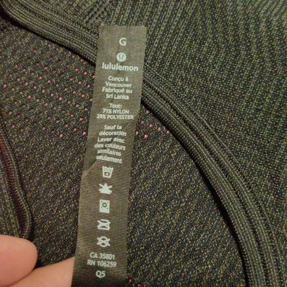 Lululemon Activewear Muscle Tank Size L - Picture 6 of 6